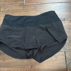 Lululemon Women's Black Athletic Running Shorts